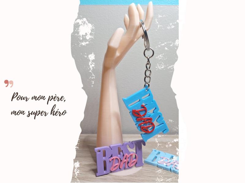 Keychain - BEST Dad