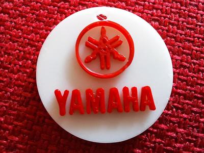 Key ring with yamaha logo