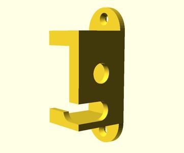 Universal Powerstrip Brackets (Customizable)