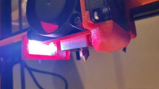 Anet E12 LED Holder v2 for Nozzle