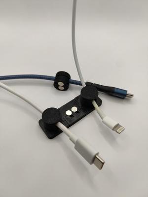 Modular magnetic cable organiser