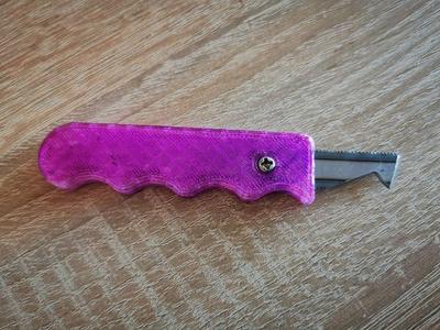 Saw blade handle