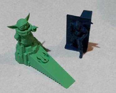 Mandalorian / Grogu Door Stops