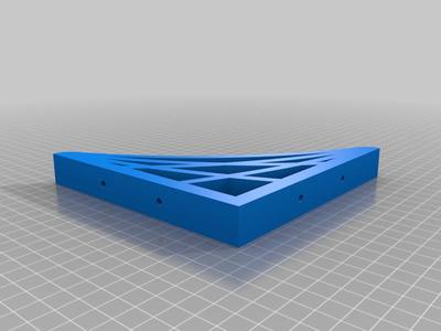 Shelf Bracket - Oversized holes - Nominal/Double size