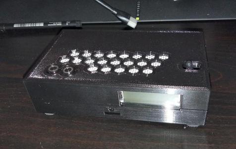 OSSC Case with Buttons - Square and screen protector