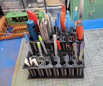 Bi-Level Benchtop Tool Holder