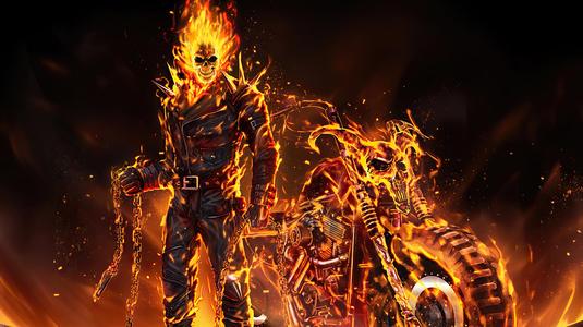 Ghost rider movie hueforge