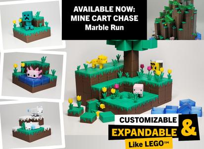 Minecraft-inspired Base/Diorama Builder