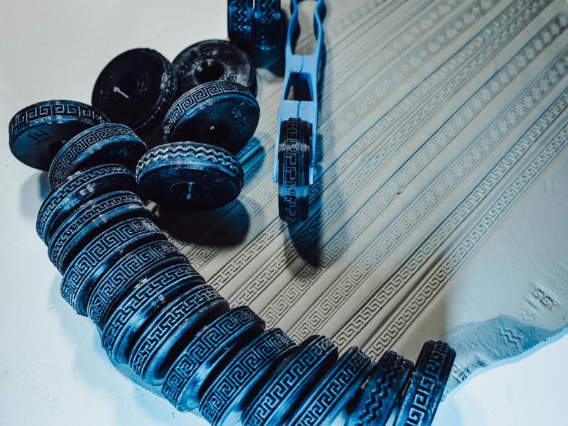 Stamp Wheels for Clay - Egyptian Patterns