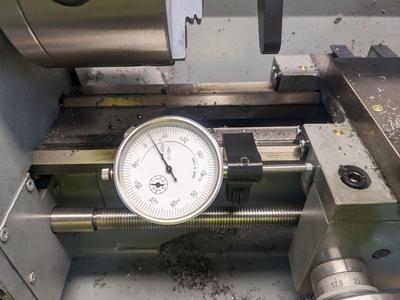 Way mounted dial indicator MX600 lathe