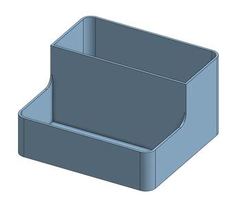 Two-piece box tray   