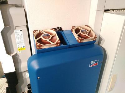 Lüftergehäuse für SMA Sunny Tripower