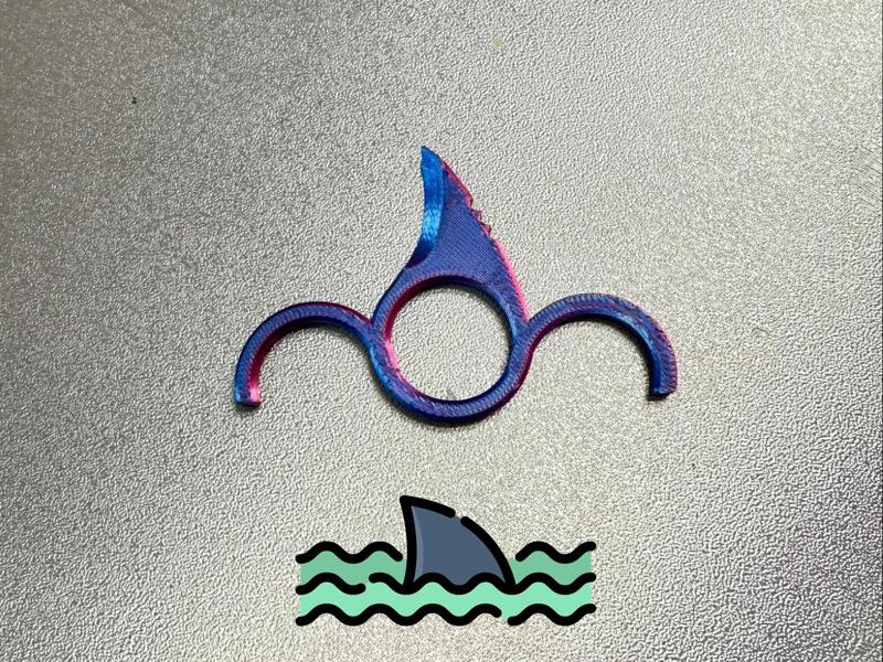 "Shark" Knife Tanto Tip No Slip Design! 