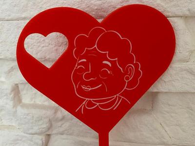 Grandmother's Day - cake topper