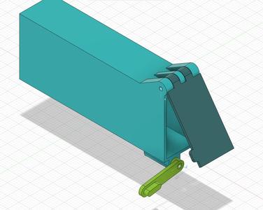 FMS FCX24 rear battery box
