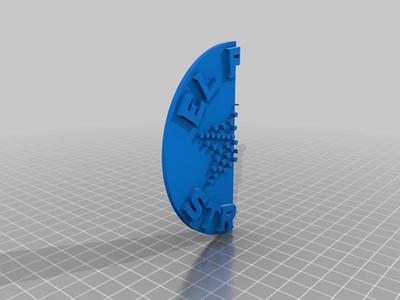 El Paso Strong Sign 3D print model