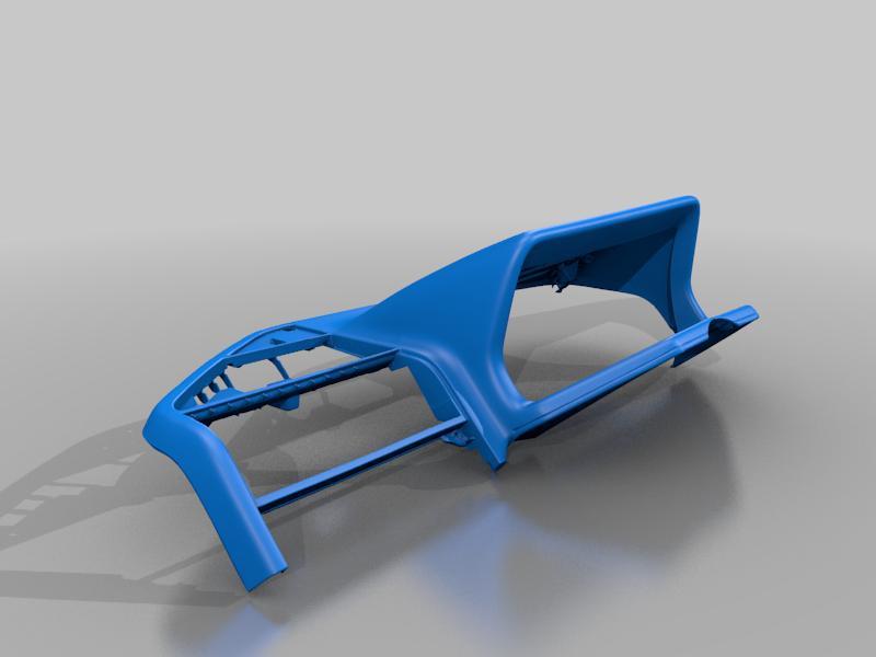 RHD 205 GTI instrument cluster cover