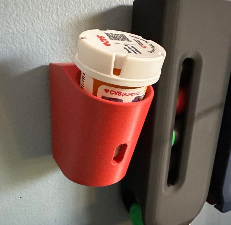 Medicine Bottle Wall Mount