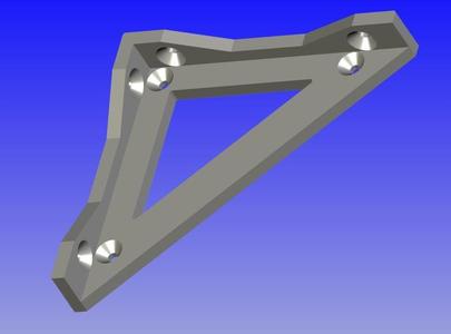 Bracket 100x100mm (4x4")