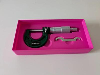 Gridfinity Micrometer Holder   