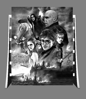 Saga Harry Potter, Lithophanie