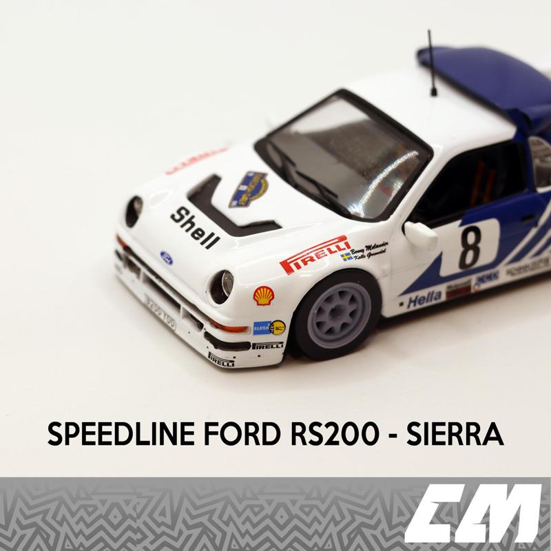 Rally Wheels 1/43 Ford RS200 and Ford Sierra