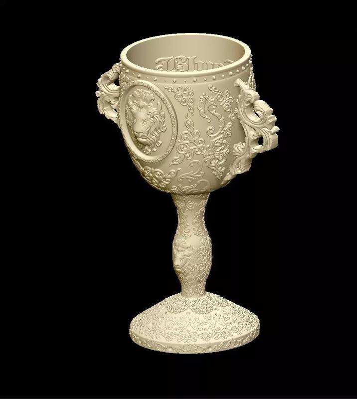 Lion Ornamental Deluxe Chalice Gryffindor