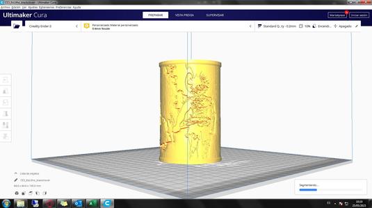 Litofania Black Clover Cylindrical