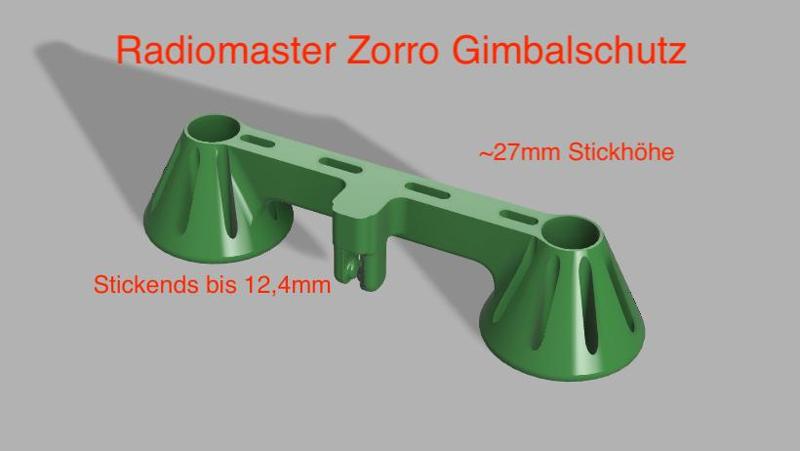 Radiomaster Zorro Stick Gimbal Schutz #1 TPU