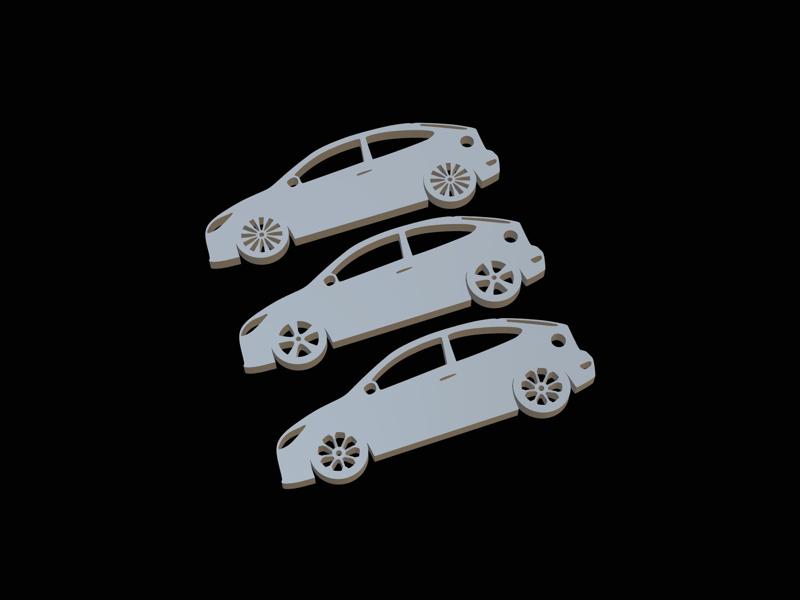 Ford focus mk2 keychain