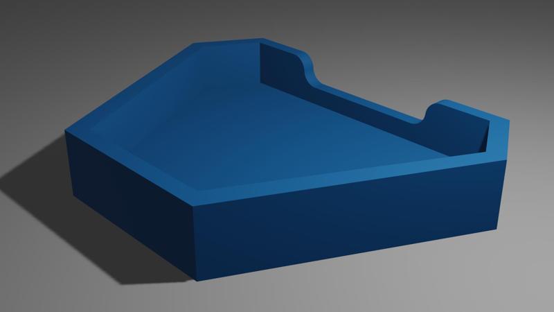 BASETTA PER MODELLO IN GESSO / MOLD FOR CAST PLASTER MODEL