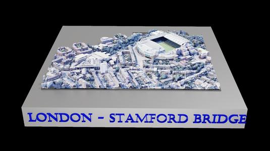 London Chelsea Stadium mockup | London Stamford Bridge mockup