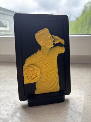 Marco Reus picture with frame and stand