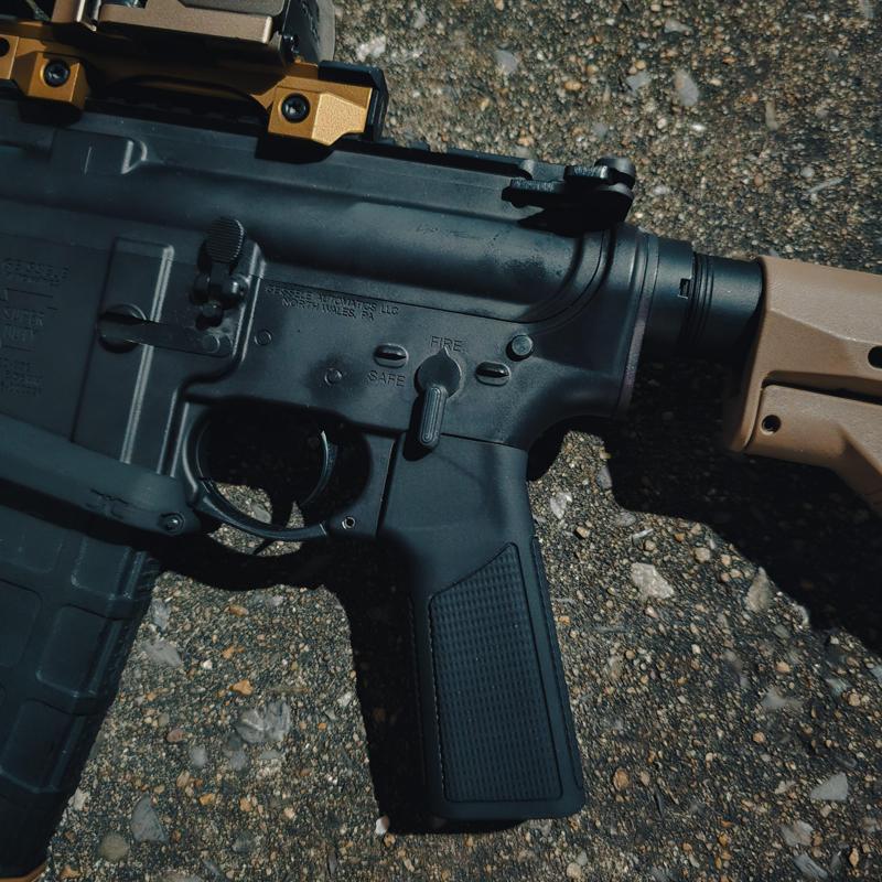 HGE 15-Degree Piranha AR-15 G10 Grip