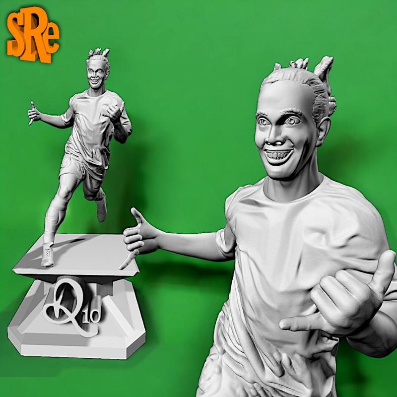 Ronaldo de Assis Moreira Ronaldinho Gaúcho Soccer Icon