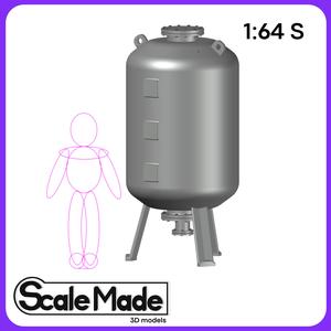 Industrial Buffer Vessel - S scale 1:64