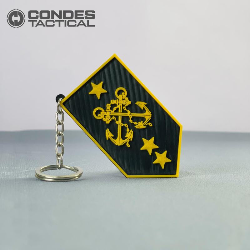 LLAVERO SUBOFICIAL PRIMERO (KEYCHAIN) - ARMADA NACIONAL COLOMBIA.