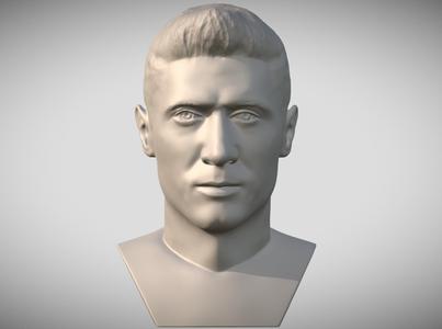 Robert Lewandowski bust