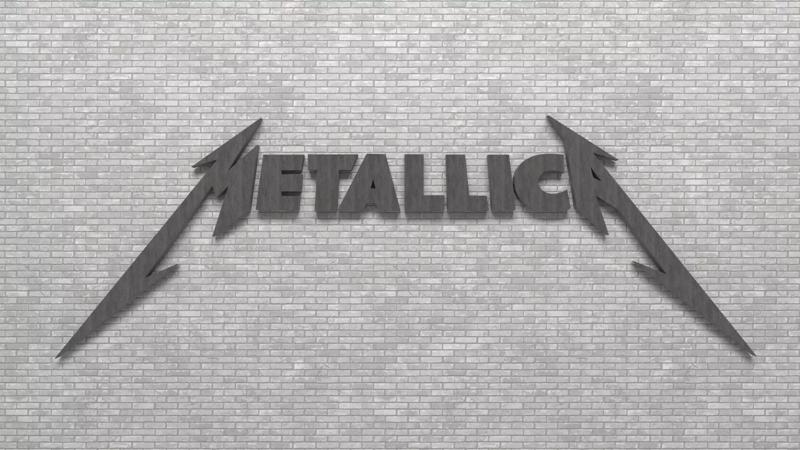 Metallica Logo for 3D Print