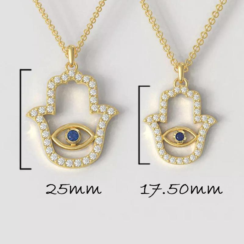 Hamsa Pendants - 2 Sizes 3D Model Collection
