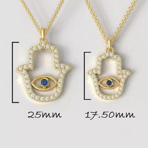 Hamsa Pendants - 2 Sizes 3D Model Collection