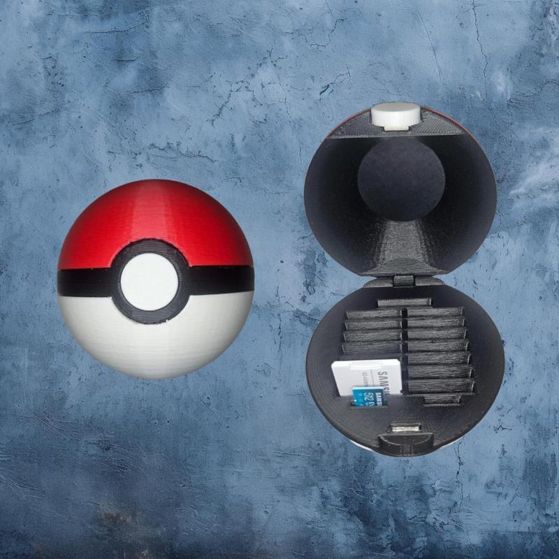 Pokeball Nintendo Switch Game Holder