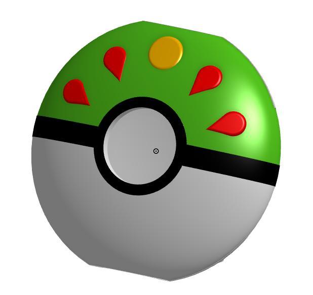Friend Ball Pokeball / Pokémon Go Plus + Protective Case