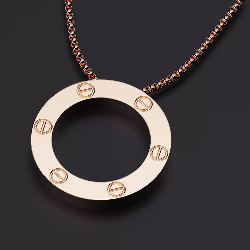 Pendant Necklace Love