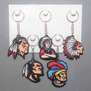5 Brave Warrior Keychains