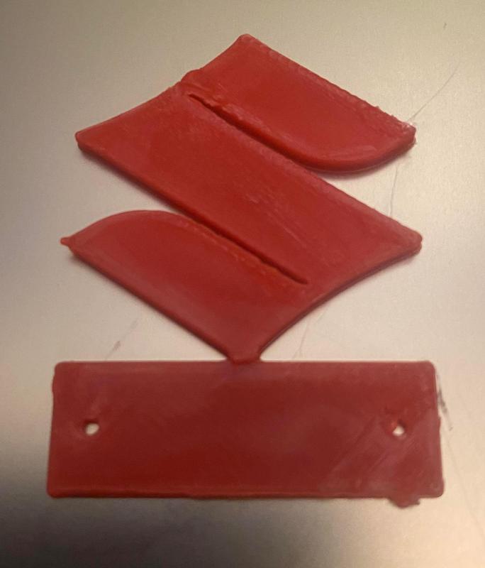 Footpeg Logo - Suzuki