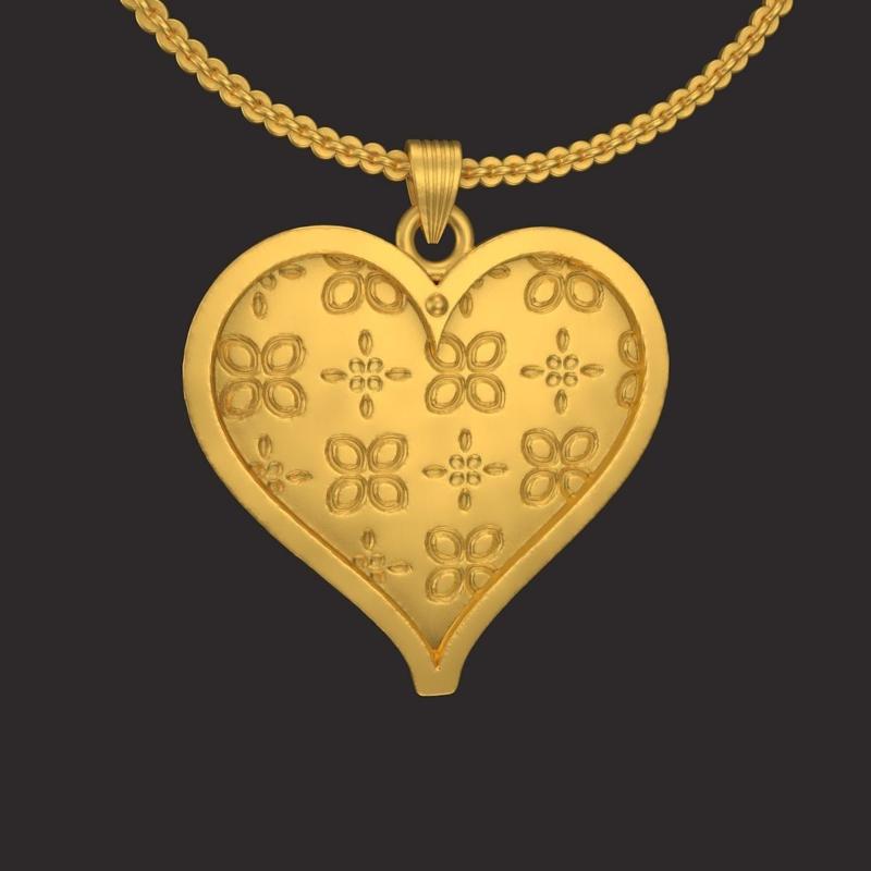 Heart Pendant Jewellery PHJSP2