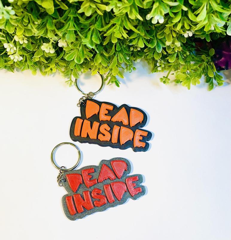 Dead Inside Keychain *COMMERCIAL VERSION*
