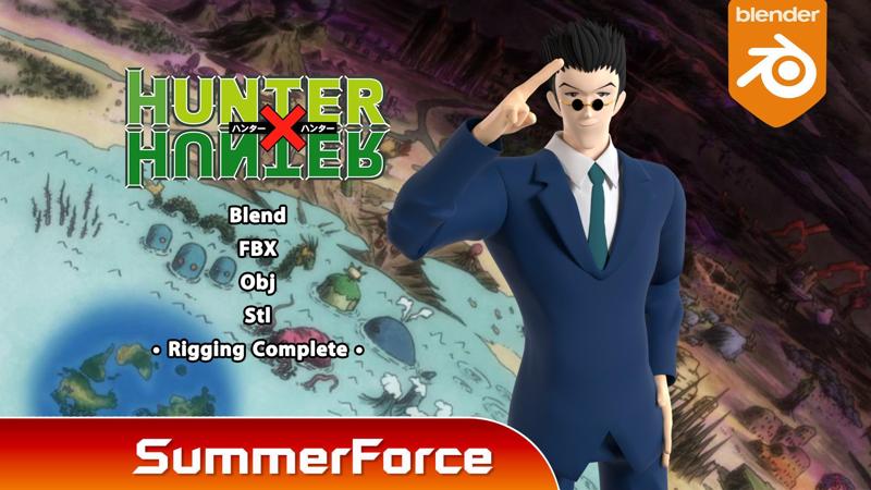 Leorio Paradinight - Hunter x Hunter