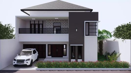 MINIMALIST HOUSE DESIGN 13 X 22 METER